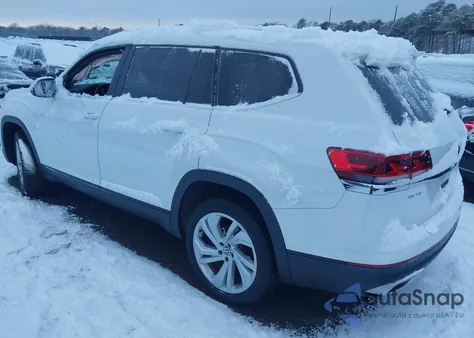 2021 Volkswagen Atlas 3.6L V6 Se W/Technology from USA, damaged, VIN 1V2HR2CA1MC582816